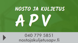 Nosto ja Kuljetus APV logo